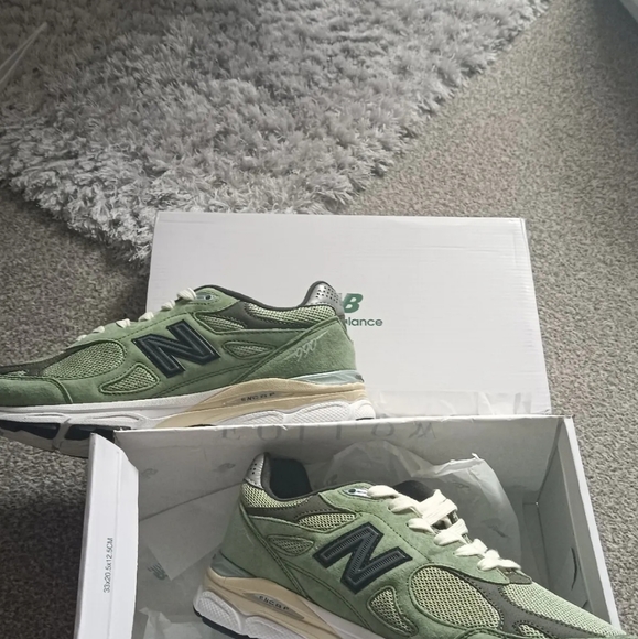 New balance JJJJOUND 990 size 9 khaki - Picture 4 of 6